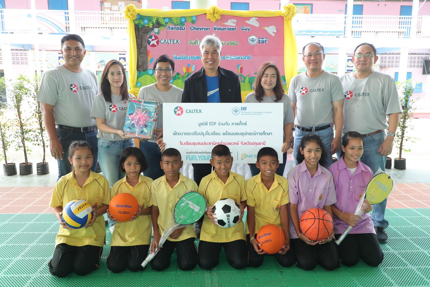 シェプロン（タイ）がボランティア活動を実施